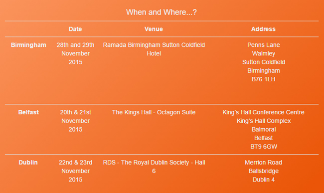 Overseas Property Show Dates