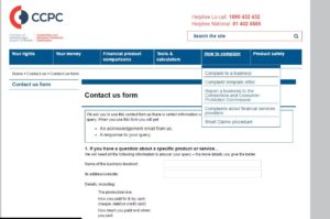 Report French Leaseback to Consumer Commission